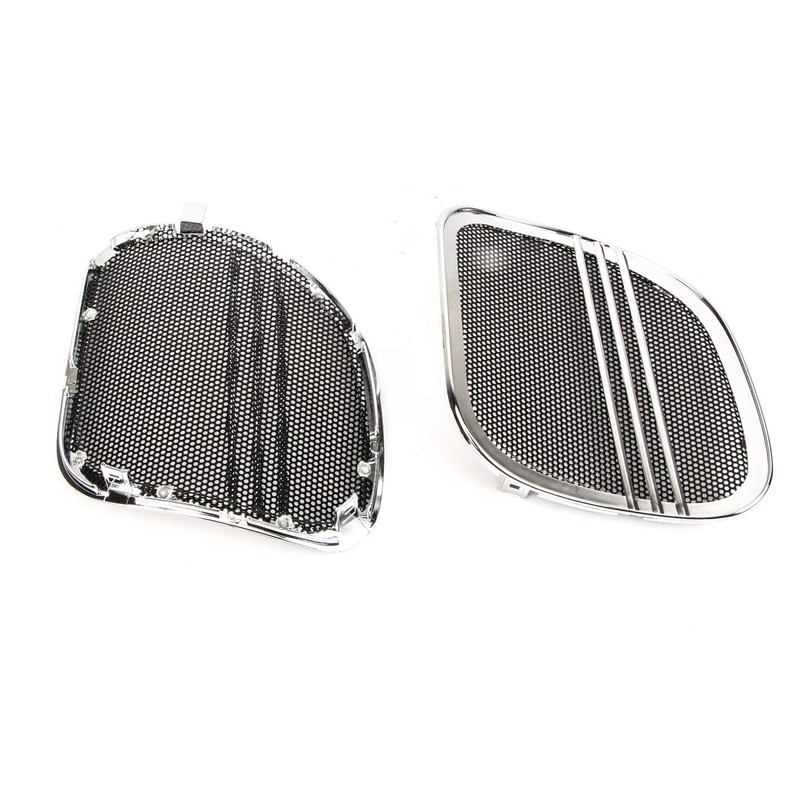 BRZOXIN Motorcycle Fairing Speaker Grills Cover for Harley Road Glide