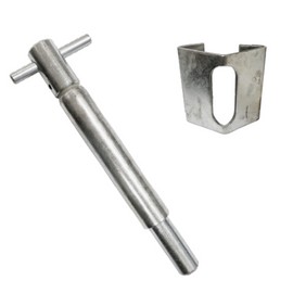 Hardware Store T Handle Spring Gate Latch 3/4" Pin w/ 1" Housing Horse Stalls Can Be Welded