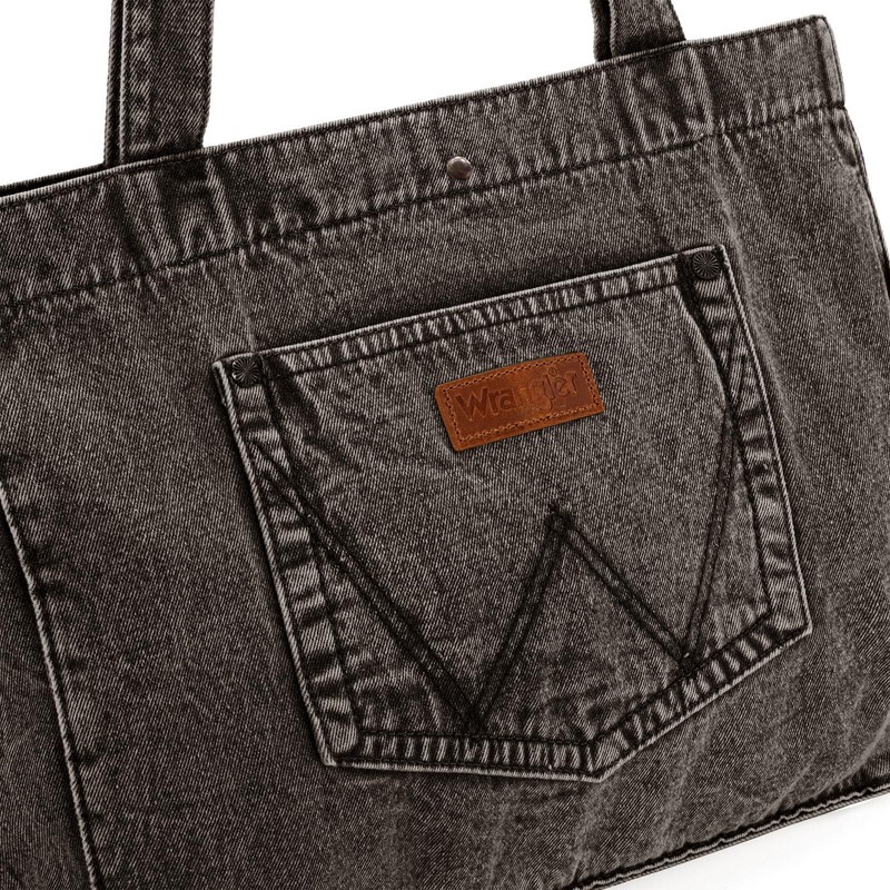 Montana West x Wrangler Denim Tote Bag for Women Large
