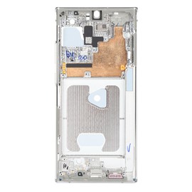 Middle Frame Bezel Plate Housing Cover Replacement for Note 20 Ultra Repair Service PartsSilver