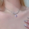 choice of all Pink Heart Necklace for Women Heart Pendant