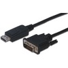 Ecoline AK1257 Display Port Cable ST<>DVI-D ST 2 m AWG 28 UL Certified CU