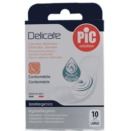 CEROTTO PIC DELICATE 25X72 MM ANTIBATTERICO 10 PEZZI