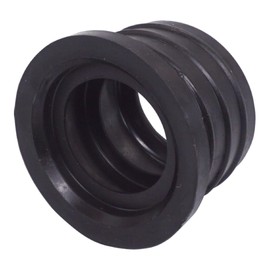 SKIR'CO (5 pcs) Black 40 x 32 mm Rubber Sleeve for Drain Pipe, Pipe Connector, Pipe Adaptor, Reducer