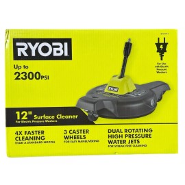 RYOBI 12" 3100PSI Electric Pressure Washer Surface Cleaner Attachment RY31SC312