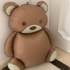TUEPULL 35" Bear Foil Balloons for Birthday Anniversary Bear Theme