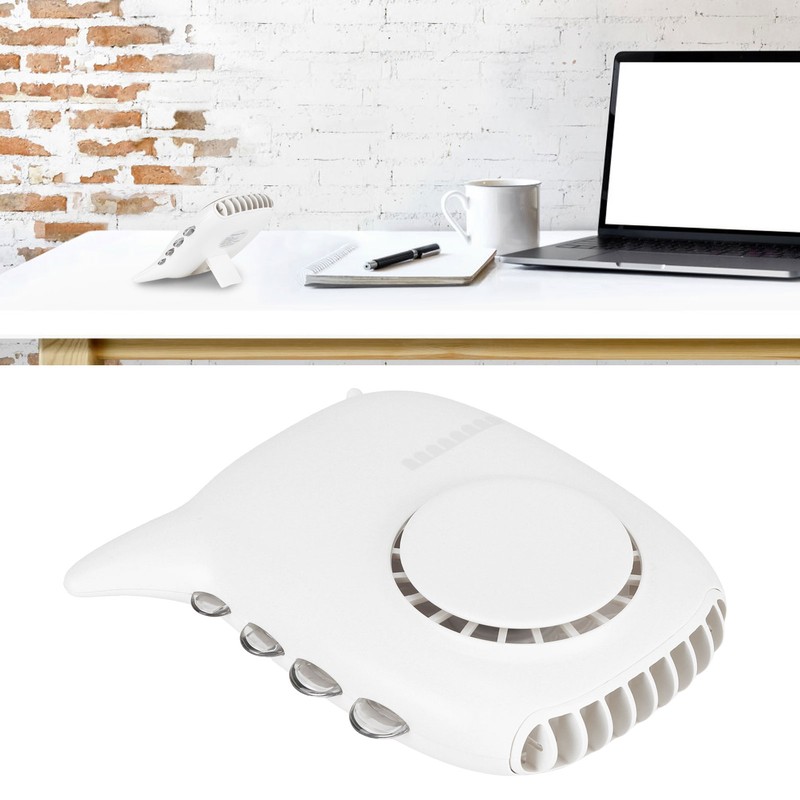 Electric Fan Hanging Neck Portable Small Electric Fan with 3‑Gear