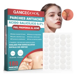 180pzs Parches Pegatinas Para Acné Absorbentes Pimple Patch