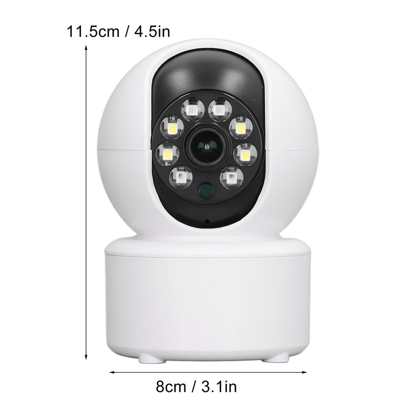 Security Camera Home Wireless WiFi 3MP HD Monitor with Full