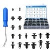 Autoam Plastic Rivets Bumper Clips, 455 Pcs 18 Types, Universal