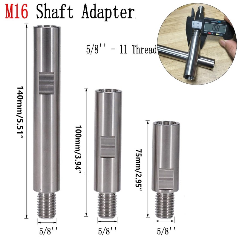 Luo ke 3 Pcs 5/8'' - 11 Thread Angle Grinder