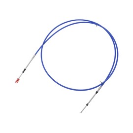 REPAIROCK 1pcs 10ft 118 Inch Marine Type 3300/33C Throttle Shift Remote Control Box Cable with Clevis for Yamaha Outboard Engine Boat Motor Steering System Blue Auto Replacement Parts