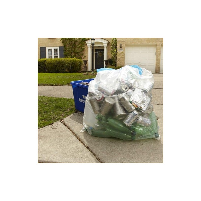 Hefty Recycling Trash Bags, 36 Count (Pack of 2)