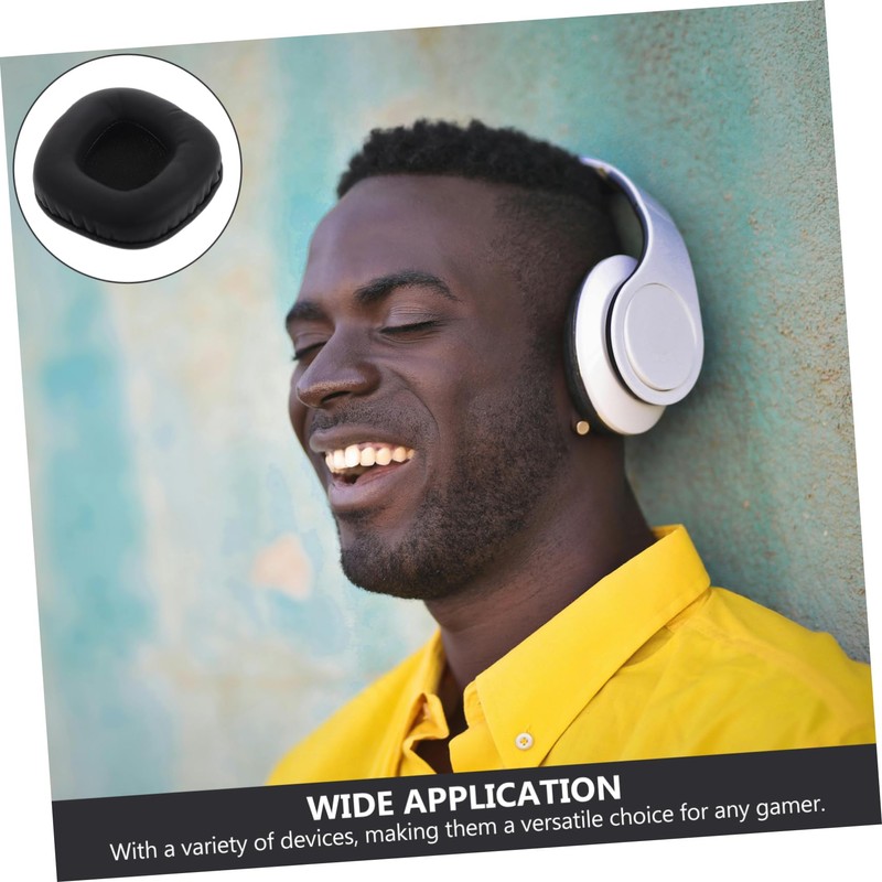 Mipcase 2pcs Replacement Ear Pads for Headphones Comfortable Ear for