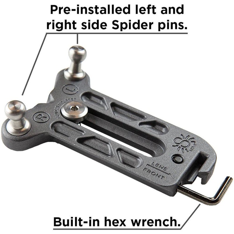Spider Holster SpiderPro Lens Collar Plate V2 for Any Spider
