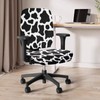 Talayituse Cow Pattern Office Computer Chair Seat Covers, Soft Stretch