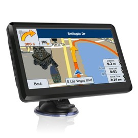 Car GPS Navigation GPS Navigation for Truck & RV & Car, Driver Alerts, Turn-by-Turn Directions, 2025 Map with Free UpdateMap