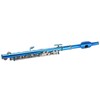 Piccolo Flute Cupronickel Blue +E Key French 6 Holes Piccolos