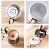 Total Supplier Taza Autoagitadora P Café Térmica Mezcla Automática 400ml