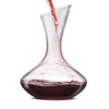 JoyJolt Lancia Wine Decanter Crystal Wine Aerator Handmade Base Glass