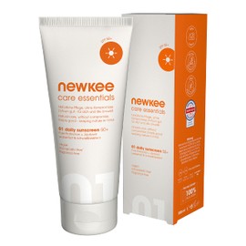 newkee Sun Cream SPF 50+ (100 ml) Waterproof, Sun Protection Ideal for Sports, Sunscreen with SPF 50 - Sun Lotion Suitable for the Face & Developed by Manuel Neuer & Angelique Kerber