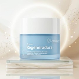 Crema Regeneradora Facial Ayuda Suavizar Textura Piel Favorece Humectación Profunda Rostro 50ml