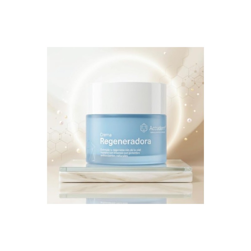 Crema Regeneradora Facial Ayuda Suavizar Textura Piel Favorece Humectación Profunda