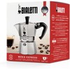 Bialetti Moka Express espresso maker, aluminum, metallic, 2 cups