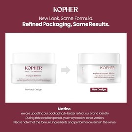 Kopher [4Ever Edition] Solution Cream, humectante facial para todo tipo de piel 1.69 fl. oz. Curepair Solution Cream