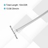 sourcing map 28 Gauge/0.32 mm Nichrome 80 Cr20Ni80 Heating Resistance