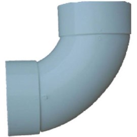 GENOVA PRODUCTS 42860 6" 90D S&D PVC SAN ELBOW