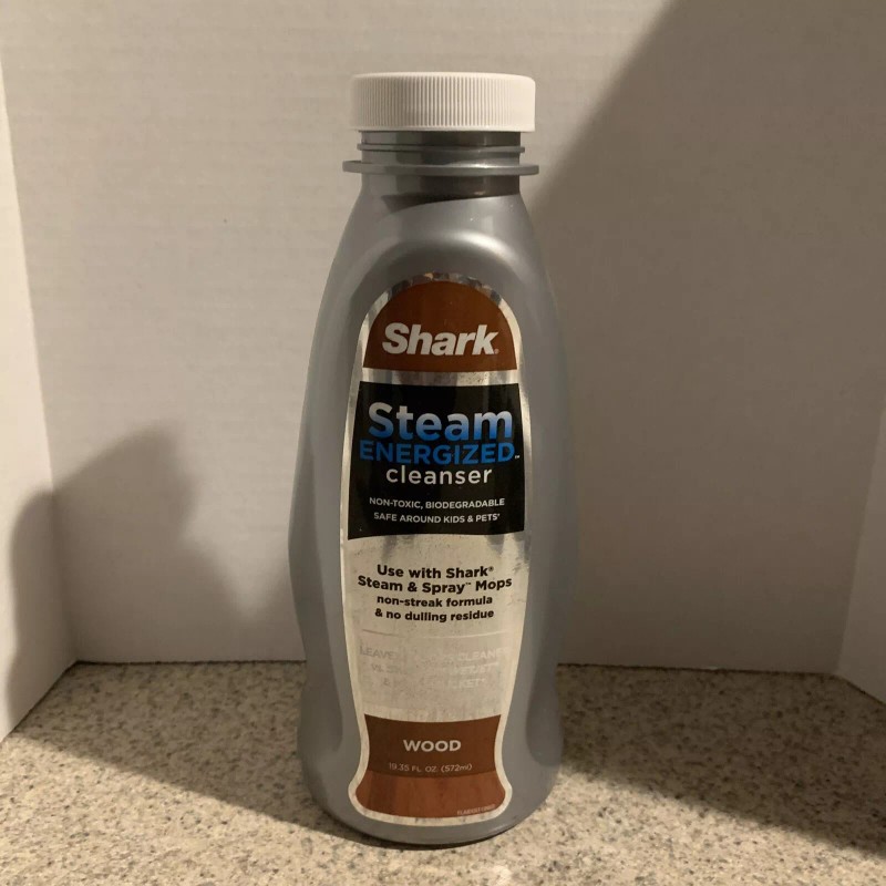 Shark Steam Energized Wood Floor Cleanser Non-Toxic No Streak Cleaner
