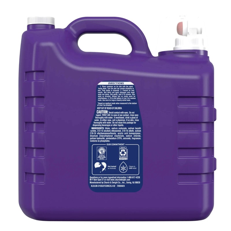 Xtra Tropical Passion, 260 Loads Liquid Laundry Detergent, 312 fl
