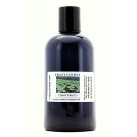 Crazy Candles Crazy Candles 8oz Cuban Tobacco 8 Fl Oz Bottle (237ml) Premium Grade Scented Fragrance Oil