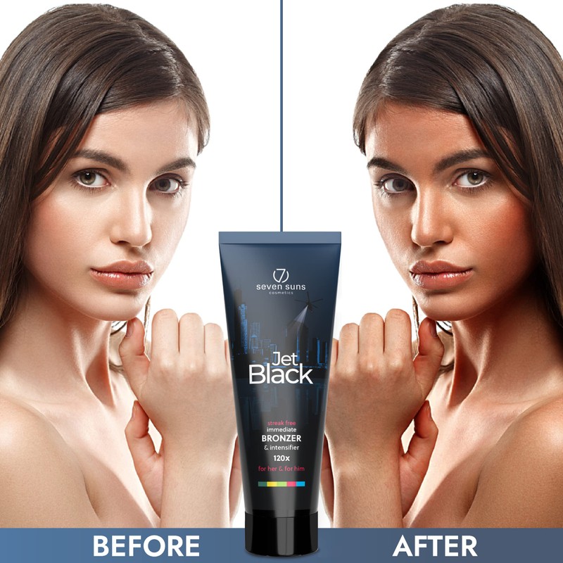 7suns Jet Black Bronzer 250 ml