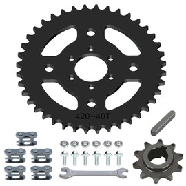 CILOYU High Speed Mini Bike 420 Sprocket 40T 6 Hole 37mm Bore Replacement for Coleman CT100U CC100X RB100 Monster Mega Moto MMB80 105 Baja Doodle Bug DB30 Motovox MBX10 Mini Bike Accessories Parts