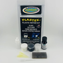 Plastex Plastic Repair Kits - Easily Glue, Remake or Repair Broken Plastic, Fiberglass, Wood & More! Mini Master Kit