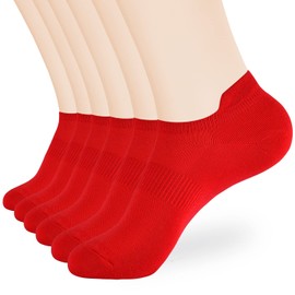 ATBITER Ankle Socks Womens and Men Thin Athletic Running Low Cut No Show Socks With Heel Tab 6/10-Pairs