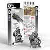 EUGY 3D Zebra Model, Craft Kit, Multi-Colour
