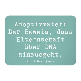 Mr. & Mrs. Panda Magnet Saying Adoptive Father Love - Gift, Binding, Whiteboard Magnet, Fridge Decoration, Family, Family Members