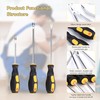 Nail Staple Rivet Tack Puller, 4 PCS Upholstery Staple Remover