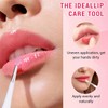 LOGJAM Cepillo Exfoliante Labial De 20 Piezas, Exfoliante Y Cepillo