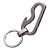 Cerbery - Titanium Keyring with Ring and Gift Box -