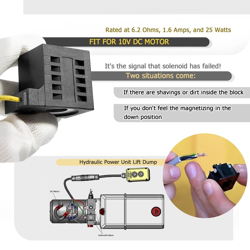 10226-08 Solenoid Coil Fit for Valve Stem 08 80 88