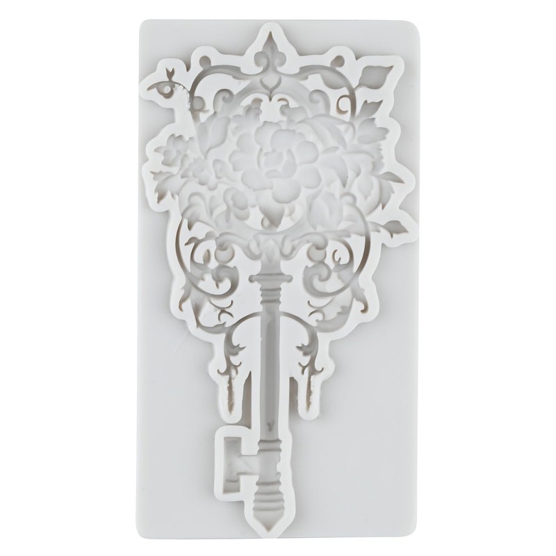 Vintage Key Polymer Clay Molds Key Silicone Mold