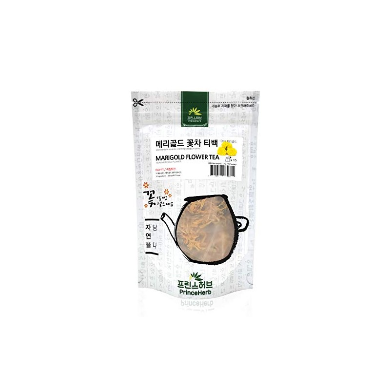 [Medicinal Herb Tea] 100% Natural Marigold Flower Tea 메리골드차 티백