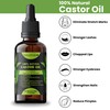 Castor Oil-Cold Pressed, For Hair Growth, Bold Eyelashes & Eyebrows,