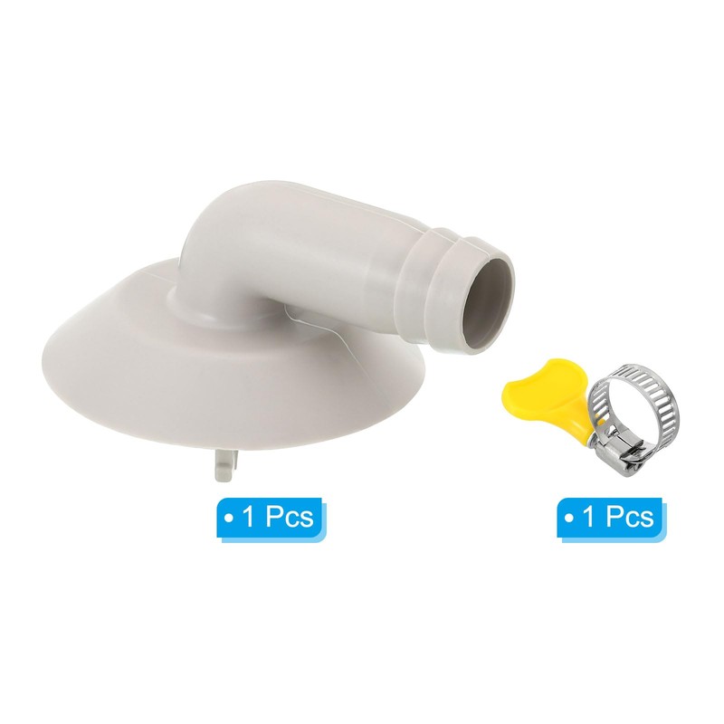 PATIKIL 25mm Air Conditioner Drain Hose Connector, 1 Pcs Universal