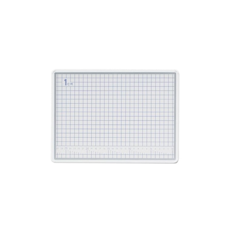 KM-021 M Plus Measurable Cutting Board, Navy with Scale