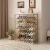 SUOERNUO Shoe Rack Organizer 6 Tier for Closet Entryway Free